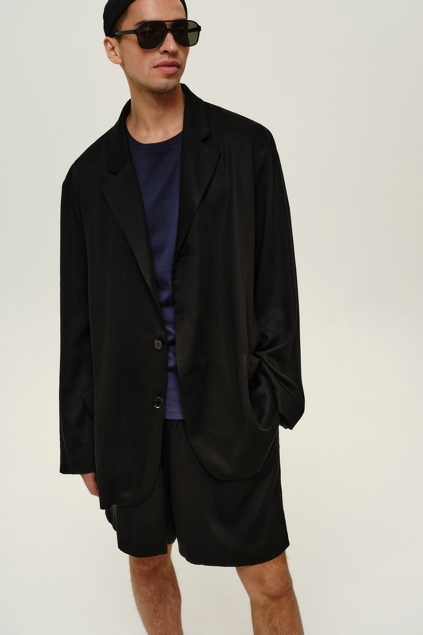 Комплект из кафтана и шорт "Боксер"