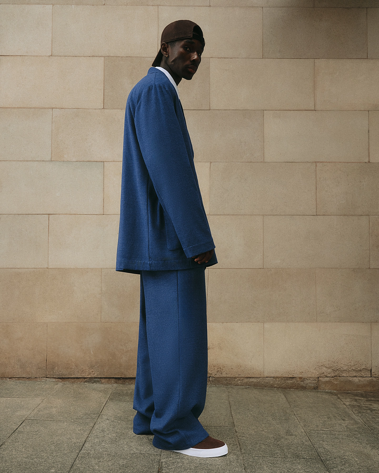 Кафтан мужской и брюки из фланели