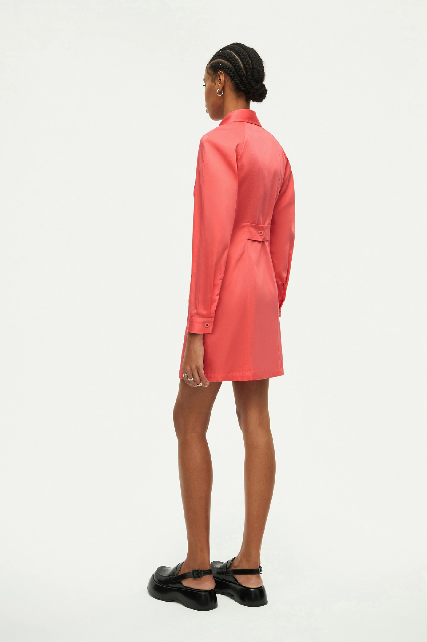 Платье сафари мини