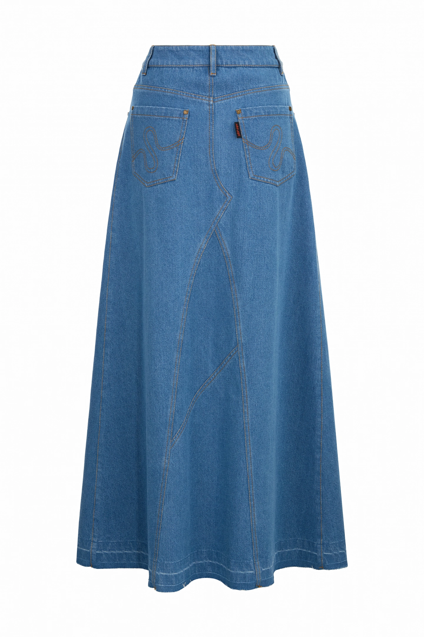 Юбка макси джинсовая